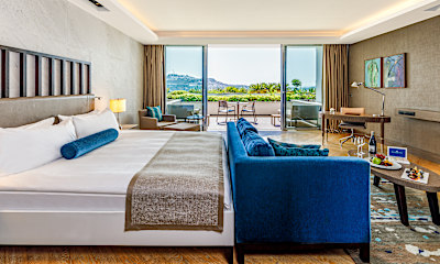 Deluxe Kısmi Deniz Manzaralı Oda